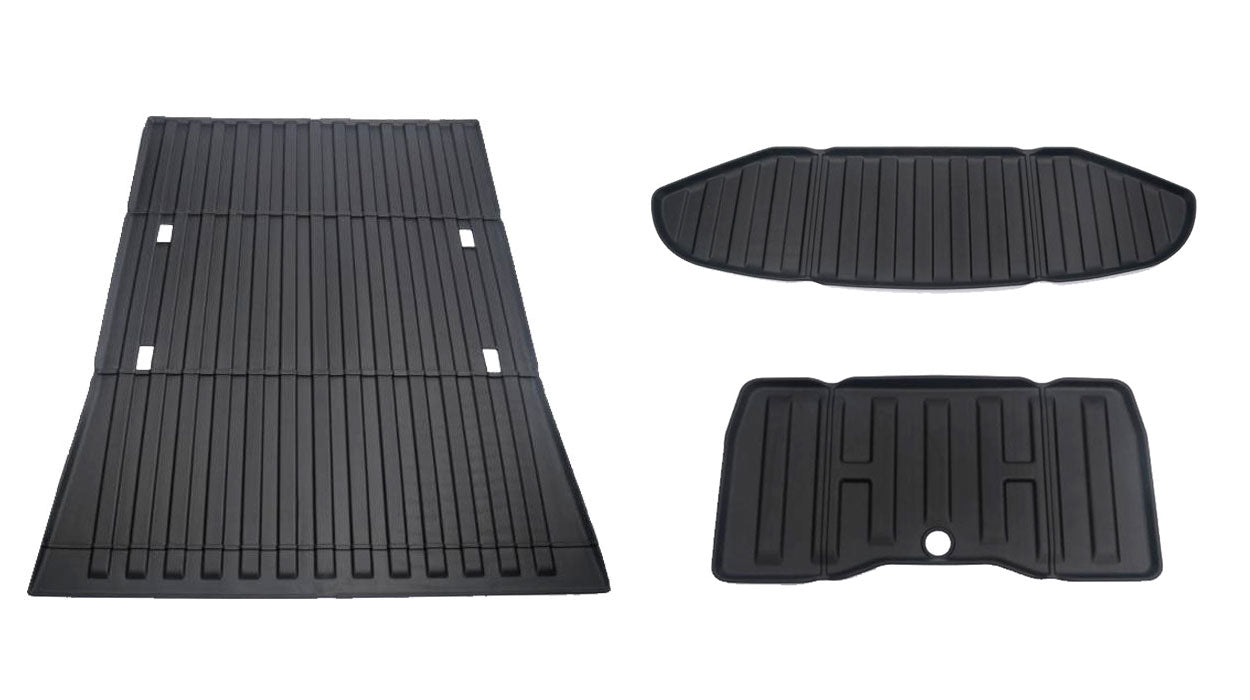 Tesla Cybertruck Bed Mat Liner and Front & Rear Trunk Mats