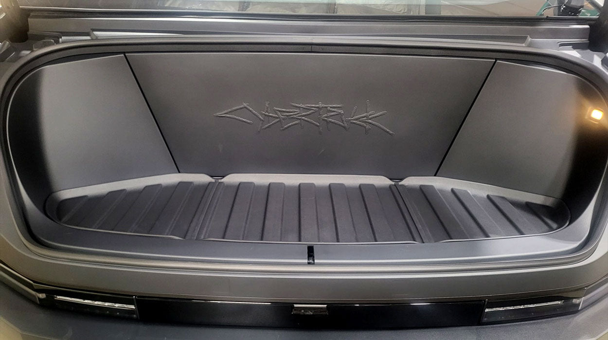 Tesla Cybertruck Front Trunk Mat Liner - 2