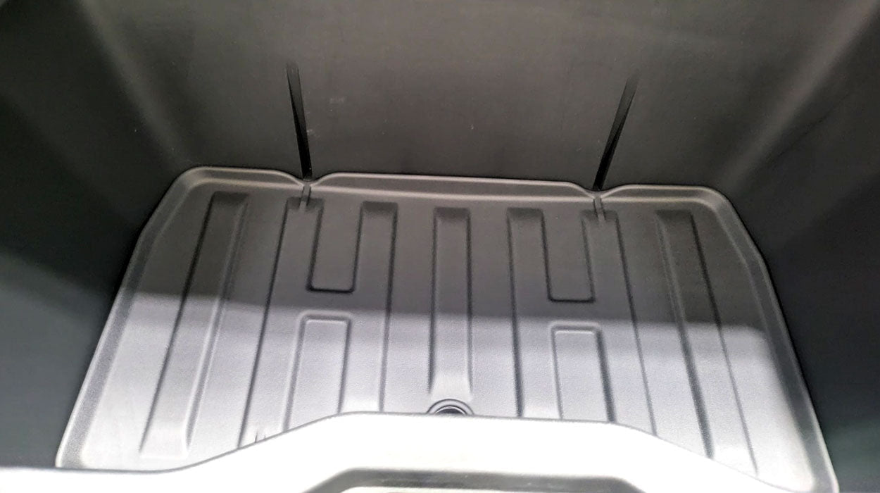 Tesla Cybertruck Rear Trunk Well Mat Liner - 2