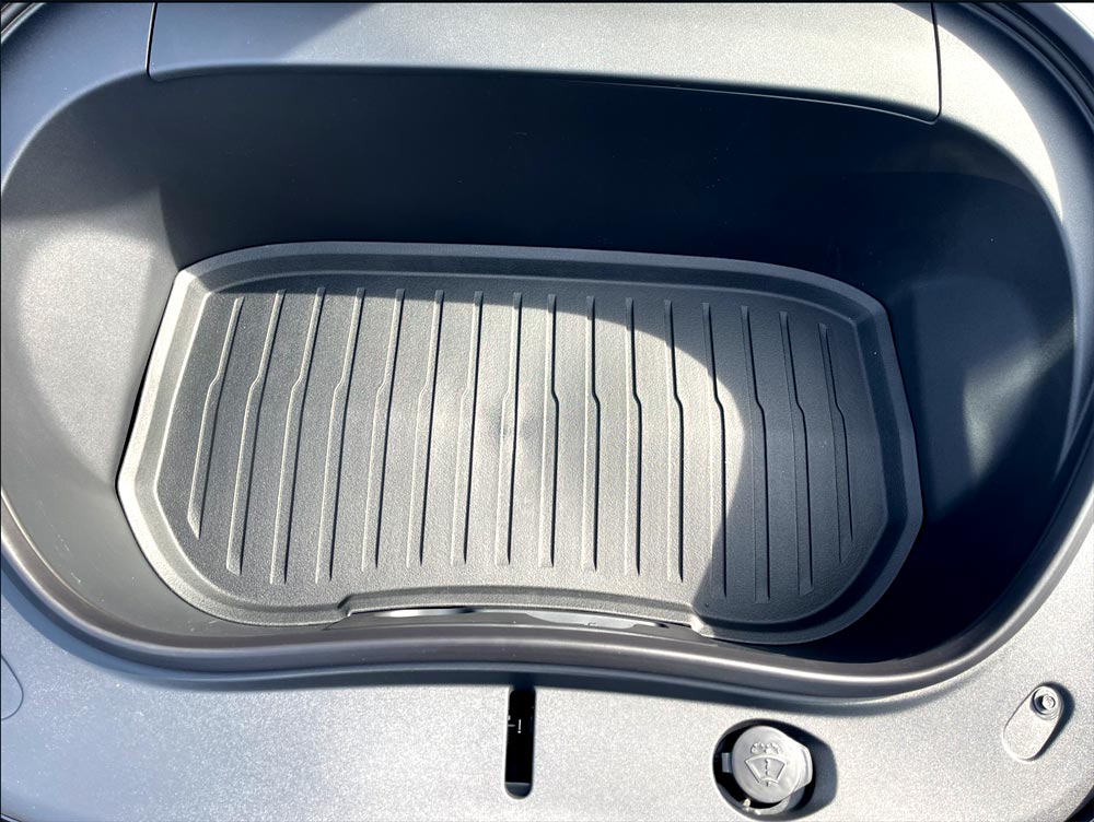 2024 Tesla Model 3 Highland Front Trunk Mat Frunk Cargo Liner - Installed - 1