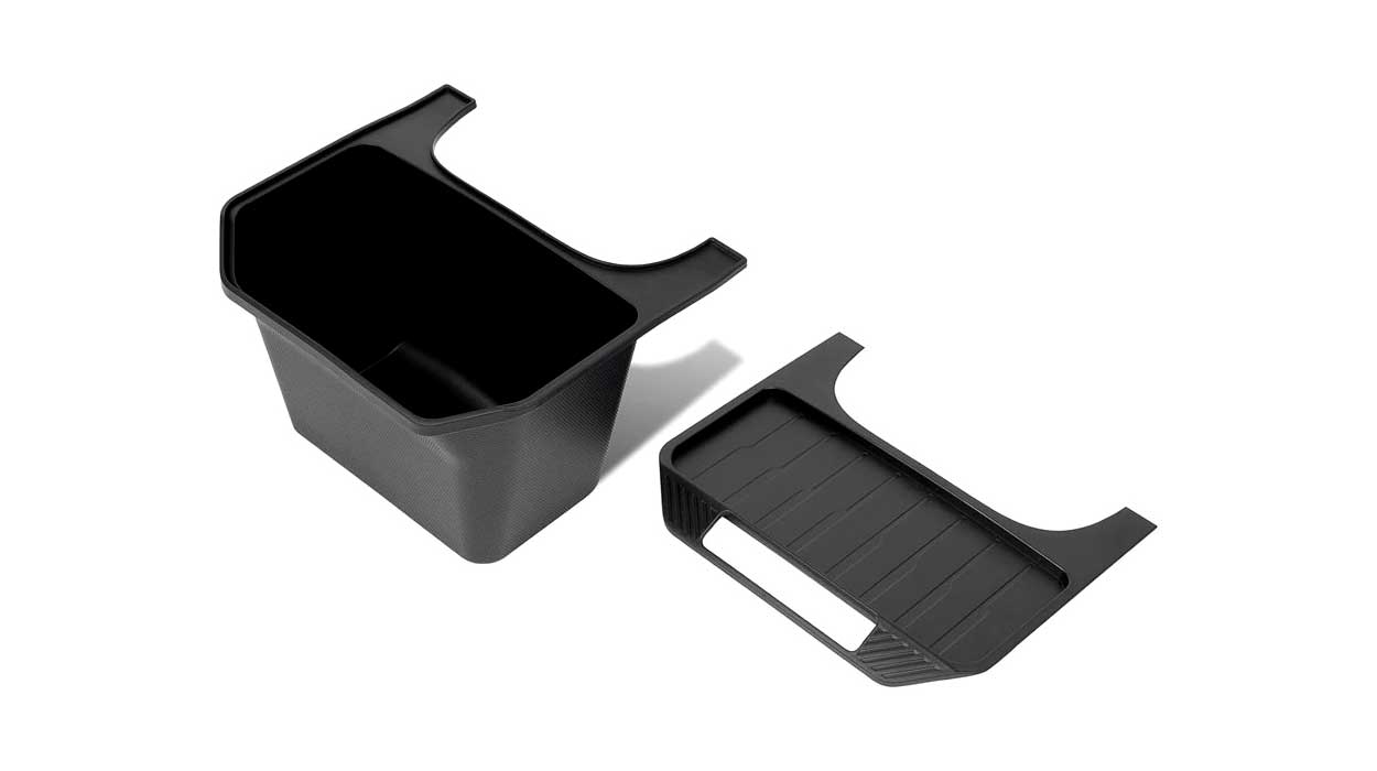 Tesla Model Y Rear Center Under Seat Storage Bin - 2