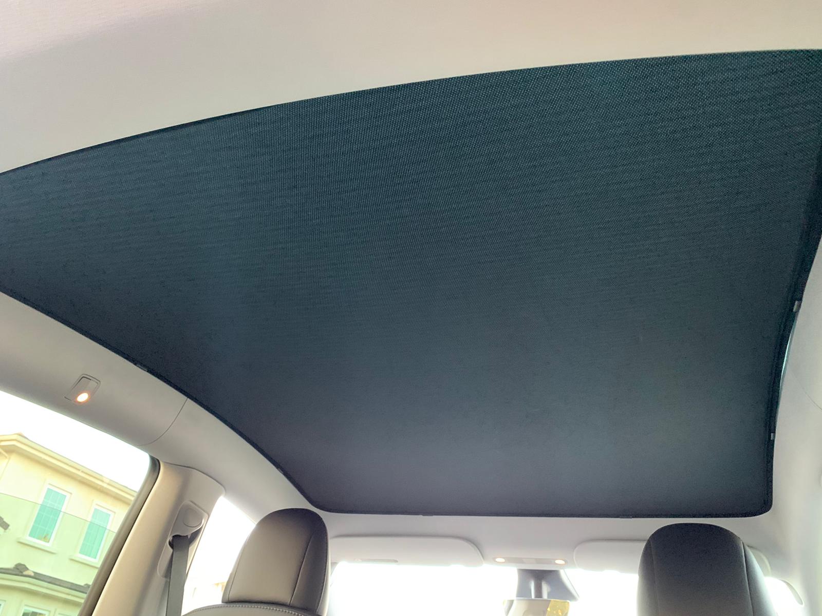 Tesla Model Y Glass Roof Sunshade - 2