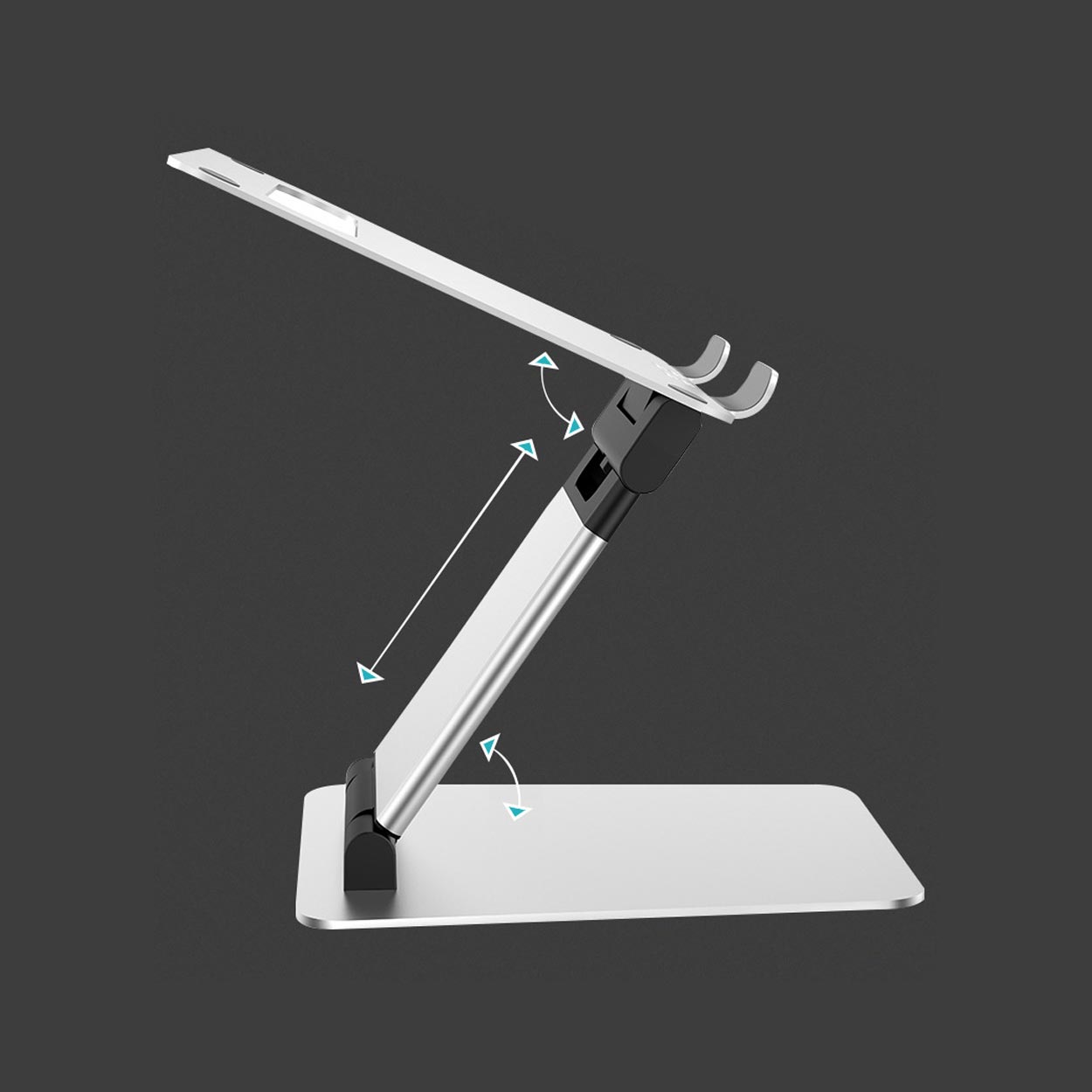 Ergonomic Laptop Stand with Adjustable Height - 2