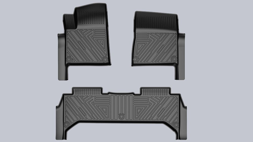 Rivian R1T Floor Mats Interior Liners - 2