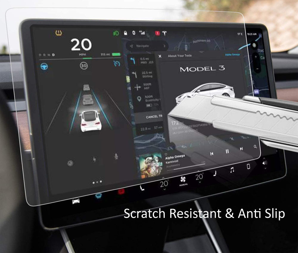 Screen Protector for Tesla Model Y & Model 3 - 2