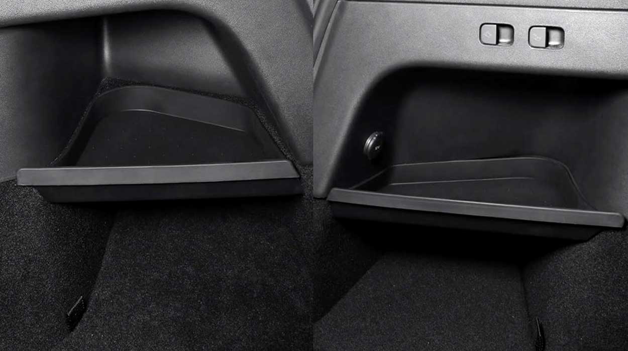 Tesla Model Y Trunk Side Storage Trays (2022-2024) - 2