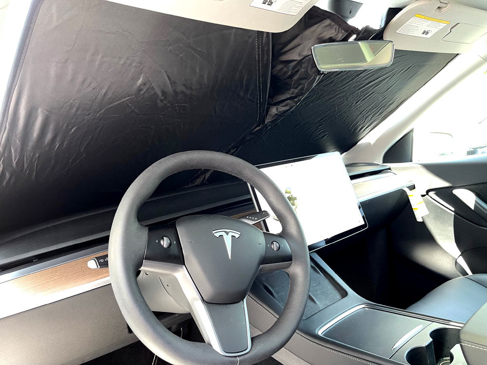 Tesla Model Y Windshield Sunshade - 2