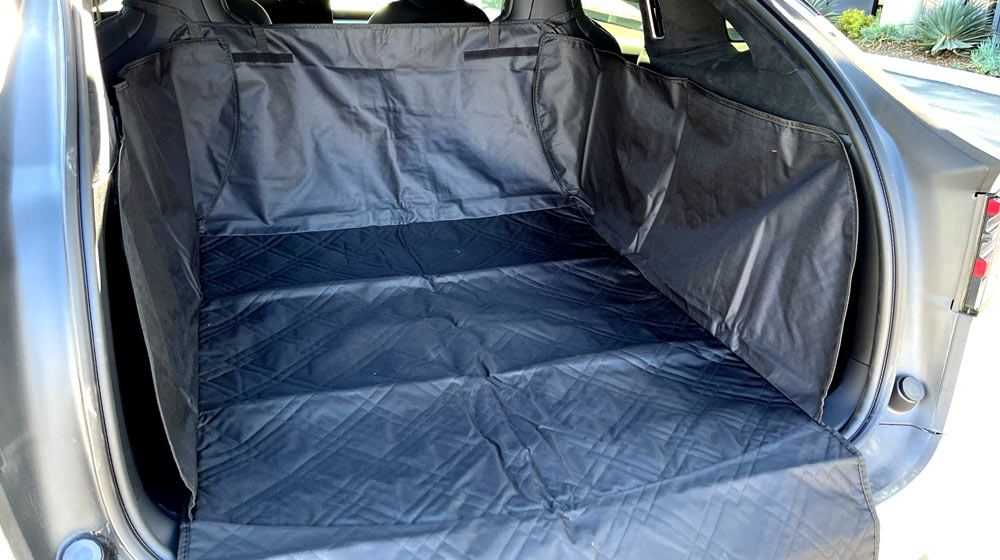 Pet Dog Trunk Cargo Liner for Tesla Model X - 1